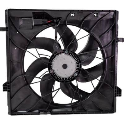Rareelectrical - New Single Cooling Fan Assembly Compatible With Mercedes Benz Gle350 Base 6 Cyl 3.5L Gle43 Amg - Image 4