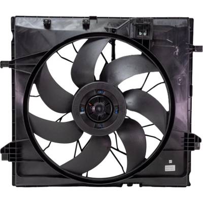 Rareelectrical - New Single Cooling Fan Assembly Compatible With Mercedes Benz Gl350 Bluetec 4Matic 6 Cyl 3.0L Ml350 - Image 1