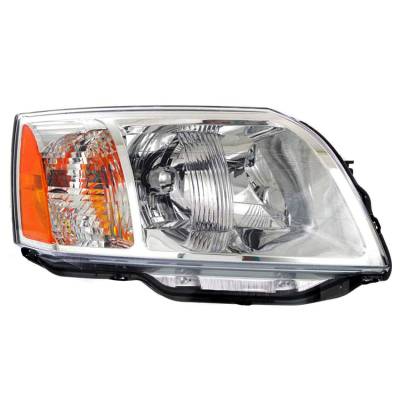 Right Passenger Headlight Assembly Compatible With 2004-2008 Mitsubishi Endeavor Ls Sport Utility