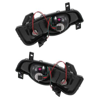 Rareelectrical - Halogen Parking Light Assembly Right Left Pair Compatible With 2009-2012 Chevrolet Traverse Lt 3.6L - Image 3
