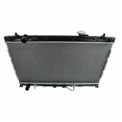 Rareelectrical - Radiator Compatible With 2011-2014 Kia Sedona Lx Ex 3.5L V6 Automatic Transmission Fwd Aluminum Core - Image 4