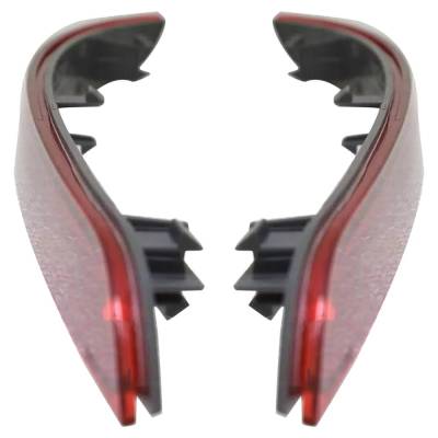 Rareelectrical - Rear Reflector Assembly Right Left Pair Compatible With 2012-2019 Mercedes-Benz Ml350 Ml550 Ml400 - Image 3