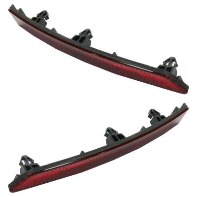 RAREELECTRICAL - Reflector Assembly Right Left Pair Inner Compatible With 2018-2024 Volkswagen Tiguan Sel R-Line - Image 3