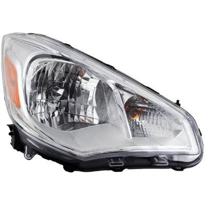 Rareelectrical - Headlight Compatible With 2017-2020 Mitsubishi Mirage G4 Right Passenger Side Halogen Rm10010129aq - Image 1