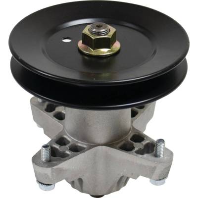 Rareelectrical - Deck Spindle Assembly Compatible With Mtd Troy Bilt Yard Machines Yardman 42-Inch 918-04197A - Image 3