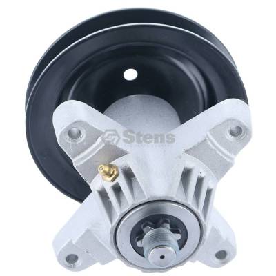 Rareelectrical - Deck Spindle Assembly Compatible With Mtd Troy Bilt Yard Machines Yardman 42-Inch 918-04197A - Image 4