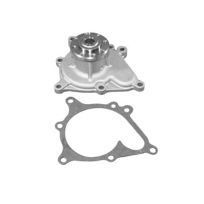 Rareelectrical - Coolant Pump Compatible With Bolens G212 G214 2102 2104 Isuzu 3Af1 Compact Tractor Aluminum Housing - Image 1