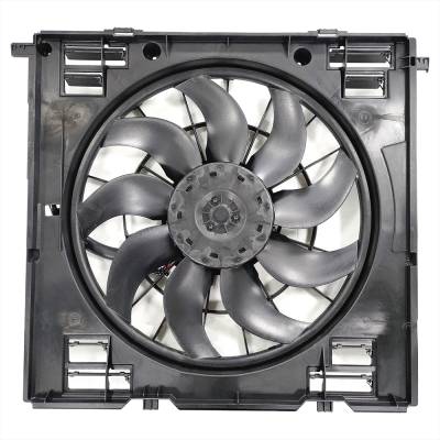Rareelectrical - New Radiator Condenser Fan Assembly 600W Brushless Compatible With 2018-2023 Bmw X3 Xdrive30i - Image 1