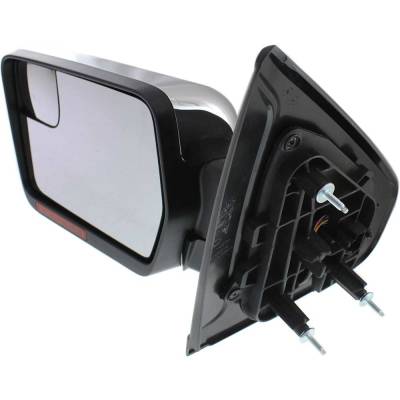 Rareelectrical - Side Mirror Compatible With 2011-2014 Ford F-150 3.5L 3.7L V6 Duratec Ti-Vct Boss Left Driver Side - Image 2