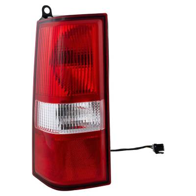 Rear Lamp Assembly Compatible With 2006-2016 Chevrolet Express 2500 4.3L 4.8L Right Passenger Side