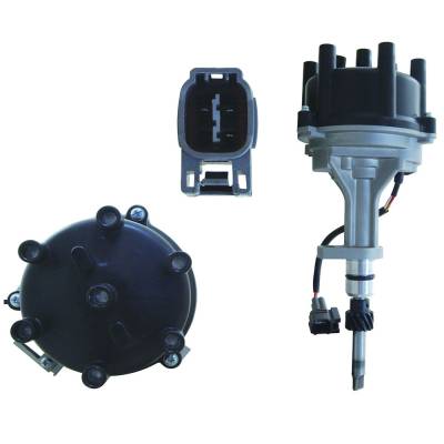 Rareelectrical - New Distributor Assembly With Cap And Rotor Compatible With 1988-1990 Toyota Land Cruiser Fj62 - Image 5