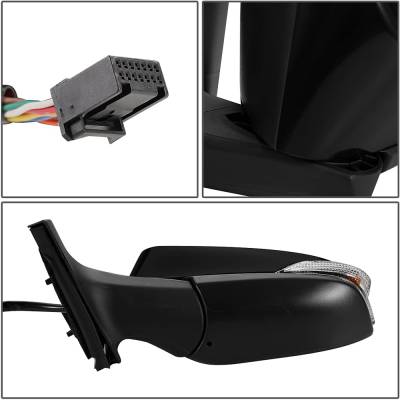 Rareelectrical - New Left Side Door Mirror Compatible With 2016 Scion Im 2017-2018 Toyota Corolla Im 1.8L 2Zr-Fae - Image 4