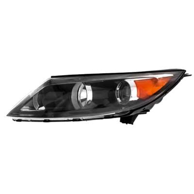 Left Driver Headlight Assembly Compatible With 2011-2012 Kia Sportage Ex 2.0L Theta Ii T-Gdi G4kh