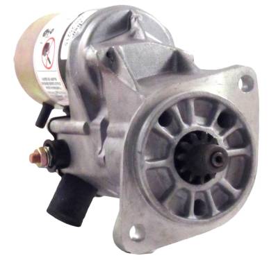 New 12V Starter Motor Osgr Cw 9-Tooth Compatible With 1985-2005 Komatsu Heavy Equipment S6d95 Engine