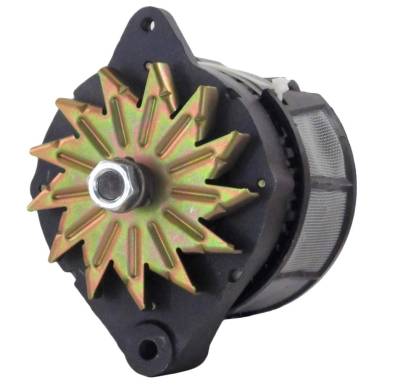 Rareelectrical - Alternator Compatible With 1981-1990 Massey Ferguson Mf-850 Mf-855 Mf-860 Mf-865 Perkins At6-354 - Image 1
