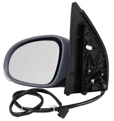 New Left Driver Side Door Mirror Fits 2006-2009 Volkswagen Gti Volkswagen Rabbit Power Heated