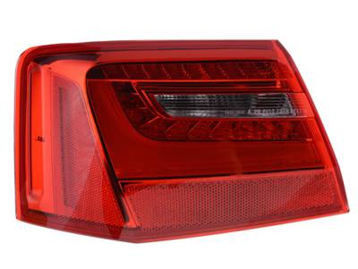 Led Outer Tail Light Left Compatible With 2012-2015 Audi A6 Quattro Sedan C7 2.0L L4 3.0L V6