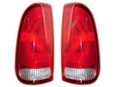 New Tail Light Pair Compatible With Ford F450 Super Duty 99-07 Fo2801117 F85z 13404 Ca F85z13405ca