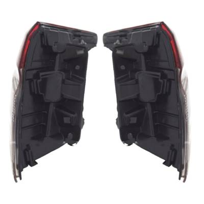 Rareelectrical - New Outer Pair Of Led Tail Lights Compatible With Honda Civic Lx Sedan 4 Door 2.0L 2022 By Part - Image 4