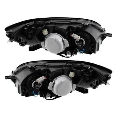 Rareelectrical - Halogen Headlight Assembly Left Driver Side And Right Passenger Side Compatible With 2008-2009 - Image 2