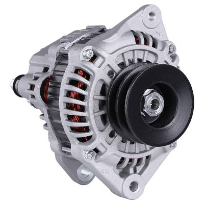 Rareelectrical - Engine Alternator Fits Renault Ares Tractor Iliade Magnum 24V 80 Amp OEM A003ta8491am Lra03034 - Image 1