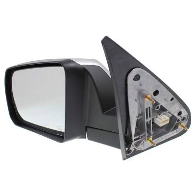 Rareelectrical - New Left Chrome Door Mirror Compatible With 2014-2021 Toyota Tundra Limited 5.7L V8 Double Cab - Image 4