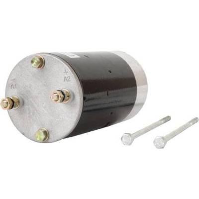 Rareelectrical - New Reversible Dc Tarp Motor 12 Volt Compatible With Superwinch Tarp Cover Systems 2-Post Flat Tang - Image 2