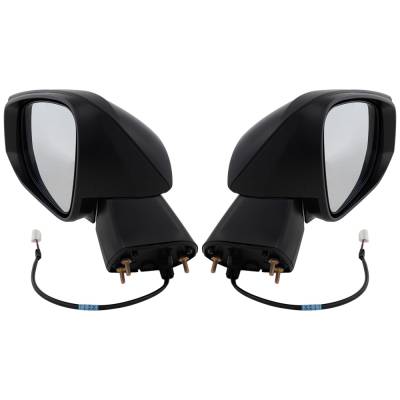 Rareelectrical - New Pair Of Mirror Compatible With Toyota Rav4 Xle Adventure Hybrid Xse Hybrid Le Xle Premium - Image 3