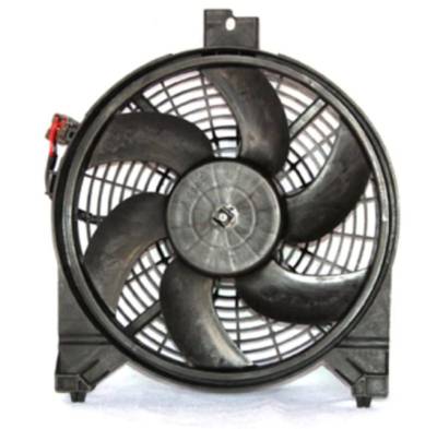 New A/C Condenser Fan Assembly With Shroud Compatible With 2004-2007 Nissan Titan Armada 2004-2006