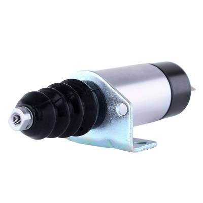Rareelectrical - Fuel Shutdown Solenoid 12V 2-Terminal With Bracket Compatible With Deutz 1011 2011 Series Engines - Image 7