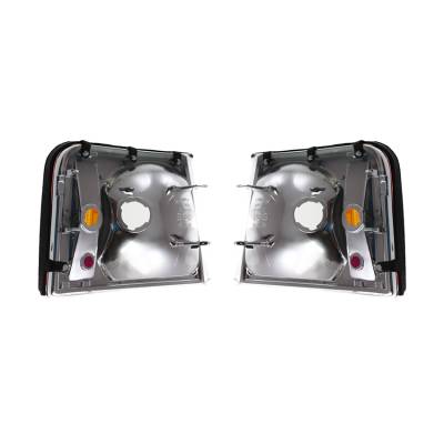Rareelectrical - New Pair Of Side Marker Lights Compatible With Cadillac Deville 1997-99 16522806 Gm2541102 16522805 - Image 2