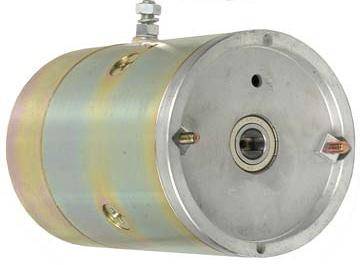 New 24V Cw Snow Plow Motor 4.5 Inch Double Ball Bearing Compatible With Meyer Quick Lift Diamond