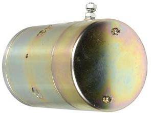 Rareelectrical - New 24V Cw Snow Plow Motor 4.5 Inch Double Ball Bearing Compatible With Meyer Quick Lift Diamond - Image 2