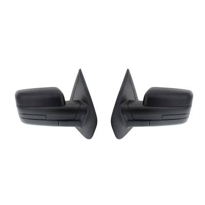 New Door Mirror Pair Fits Ford F-150 2011-2012 With Power Fo1321408 Bl3z17683ba