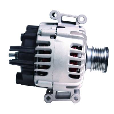 Rareelectrical - 12 Volt Alternator Compatible With 2012-2015 Mercedes-Benz C250 Slk250 1.8L Clockwise 6-Groove Valeo - Image 3