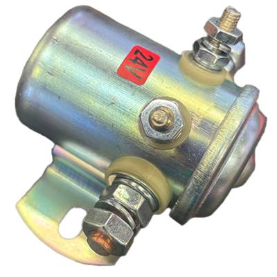 Rareelectrical - New Continuous Duty Solenoid Compatible With Cole Hersee 24063-08 24063-08Bx 15-141 24V 4-Terminal - Image 2