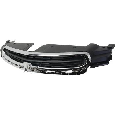 Rareelectrical - New Chrome Shell Grille Assembly Compatible With Chevrolet Cruze Limited Ls 4 Cyl 1.8L Cruze Limited - Image 3