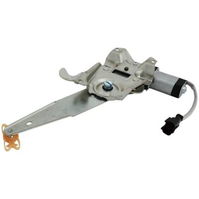 Rareelectrical - New Right Rear Window Regulator With Motor Compatible With Ford Mercury Taurus Ses 6 Cyl 3.0L Sable - Image 3