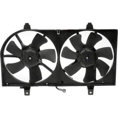 Rareelectrical - New Dual Cooling Fan Assembly Compatible With Nissan Sentra Xe 4 Cyl 1.8L Sentra Base 4 Cyl 1.8L - Image 3