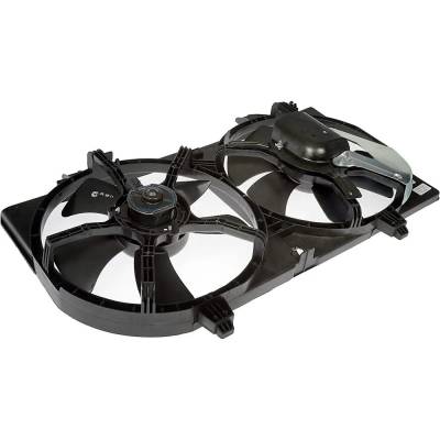 Rareelectrical - New Dual Cooling Fan Assembly Compatible With Nissan Sentra Ca 4 Cyl 1.8L Sentra S 4 Cyl 1.8L Sentra - Image 1
