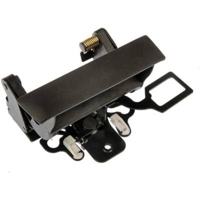 Rareelectrical - New Black Tailgate Handle Compatible With Chevrolet Gmc Sierra 3500 Hd Wt 8 Cyl 6.0L Avalanche Lt 8 - Image 3