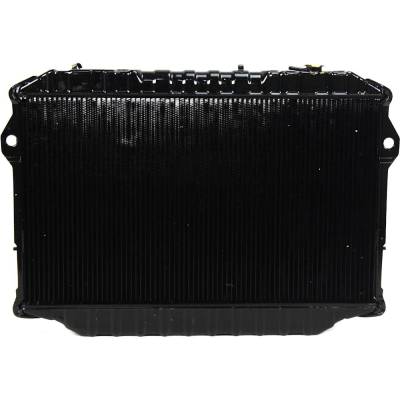 Rareelectrical - 3-Row Brass Tank Copper Radiator Compatible With 1988-1992 Toyota Land Cruiser Base 4.0L (88-92) - Image 5