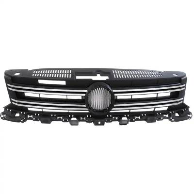 Rareelectrical - New OEM Replacement Textured Black Grille Assembly Compatible With Volkswagen Tiguan Comfortline 4 - Image 1