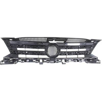 Rareelectrical - New Textured Black Grille Assembly Compatible With Volkswagen Tiguan Se 4 Cyl 2.0L Tiguan R-Line 4 - Image 5