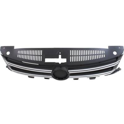 Rareelectrical - New Textured Black Grille Assembly Compatible With Volkswagen Tiguan Highline 4 Cyl 2.0L Tiguan - Image 4