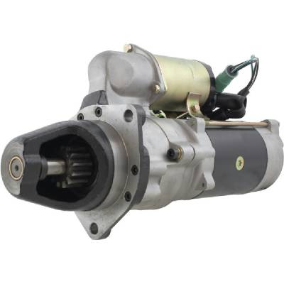 Rareelectrical - New Starter Motor Compatible With Komatsu Excavator Pc220-3 S6d105 Engine 0-23000-6590 02232038 - Image 2
