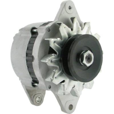Rareelectrical - New 55A 12V Alternator Ir External Fan Compatible With 1991 And Newer Isuzu 3Kc1m 3-Cylinder Marine - Image 2