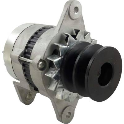 Rareelectrical - New 35 Amp Alternator Fits Komatsu Excavator Pc130 6D110 600-825-3150 6008253120 - Image 2