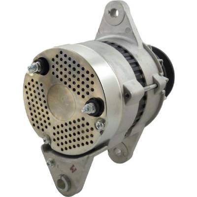 Rareelectrical - New 35 Amp Alternator Fits Komatsu Excavator Pc130 6D110 600-825-3150 6008253120 - Image 5