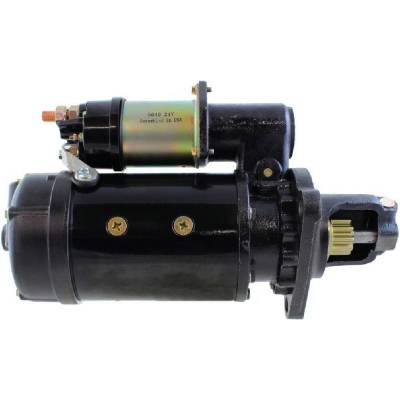 Rareelectrical - New 24V 10-Tooth Dd Starter Motor Compatible With Fiat-Allis Fr-10B Fr-11 Wheel Loader Fb-7B Grader - Image 3